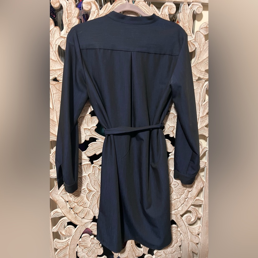 EUC Calvin Klein Belted Tunic/Shirt Dress Sz 8 - Picture 5 of 7